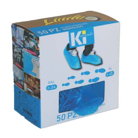 50 Calzari Monouso Lindo in PE