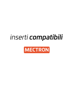 Inserto compatibile MECTRON®